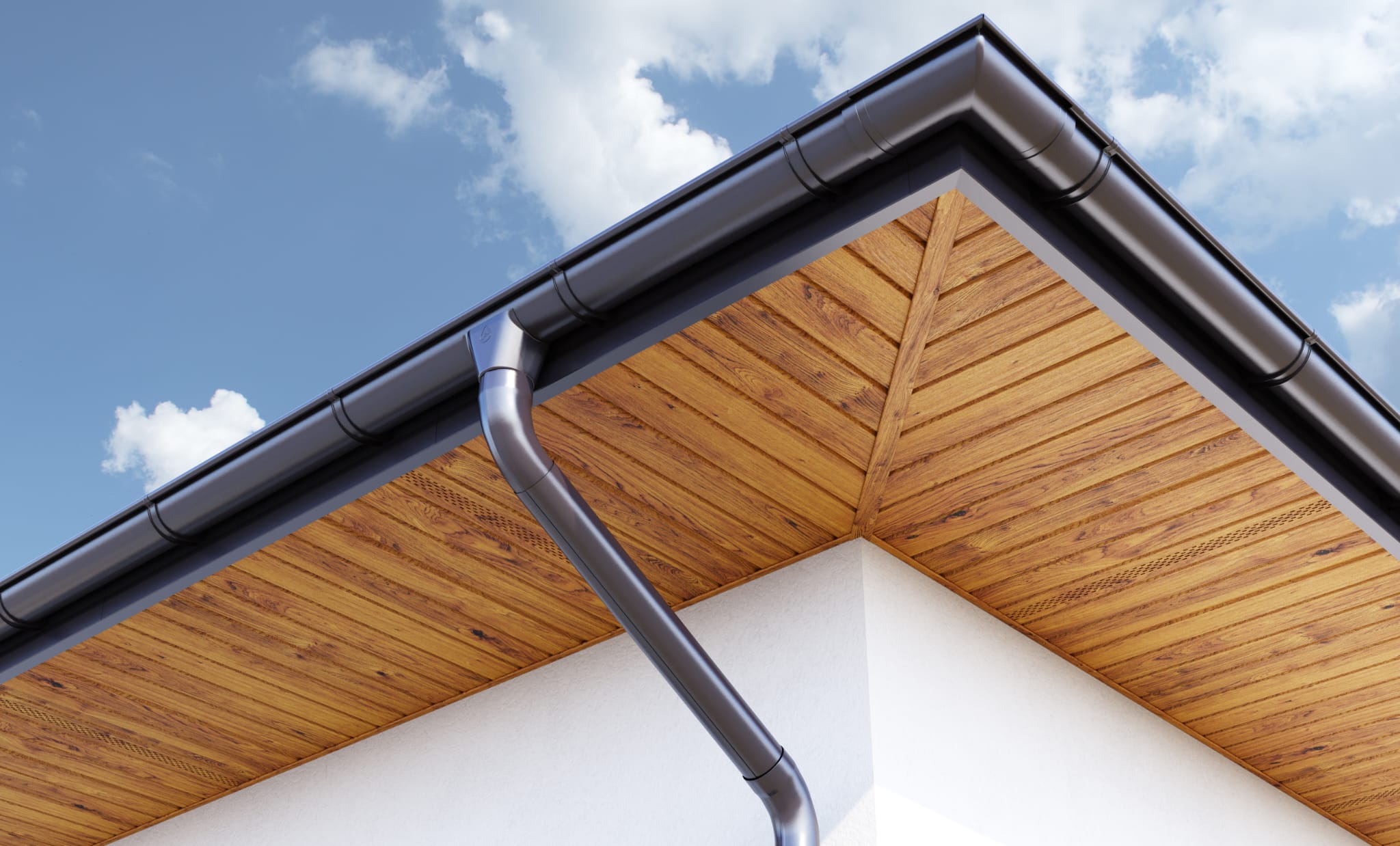 Budmat steel cladding — Golden antique oak