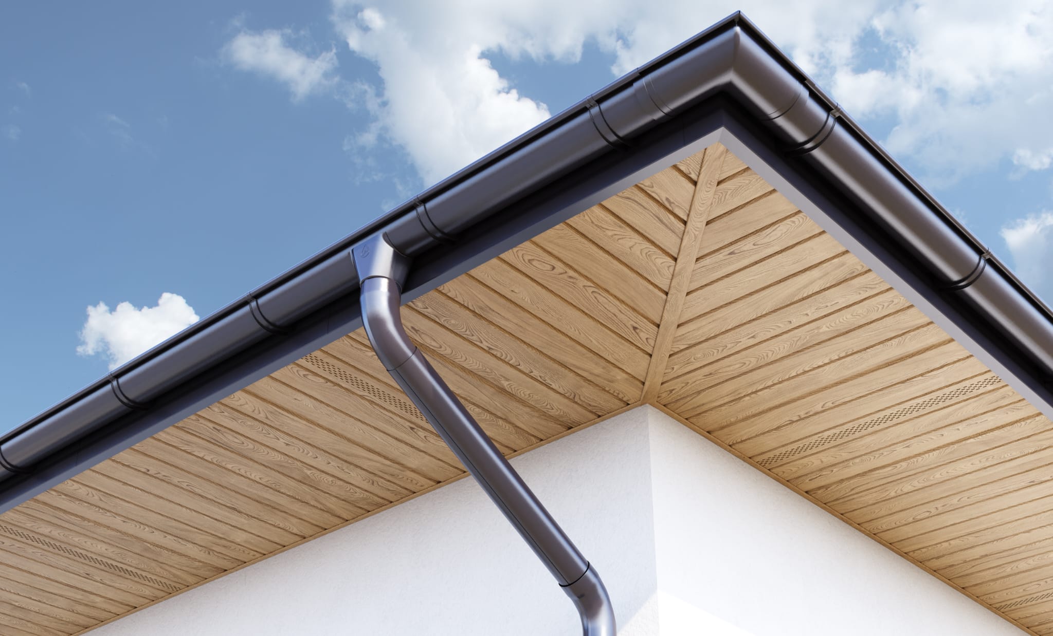 Budmat steel cladding — Light wood effect